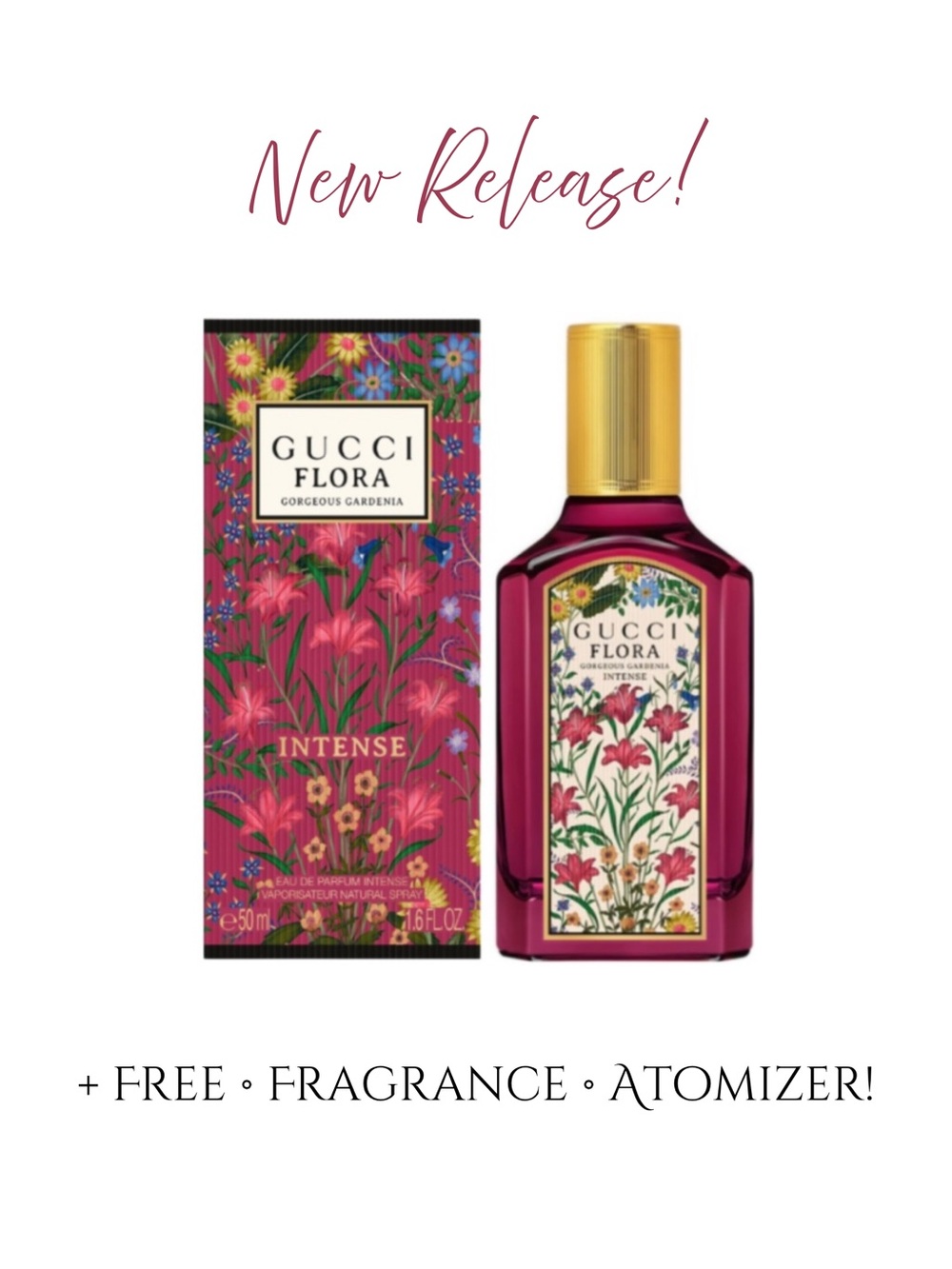 GUCCI Flora Gorgeous Gardenia Intense - .16 oz NIB